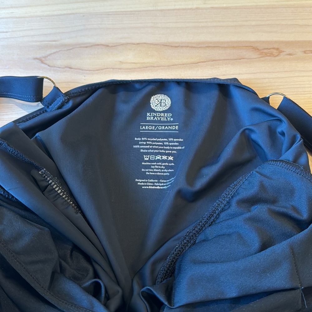 2 x Kindred Bravely Black Swim Top - Picture 5 of 10